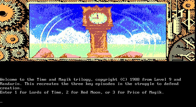 time-and-magik-the-trilogy screenshot for dos