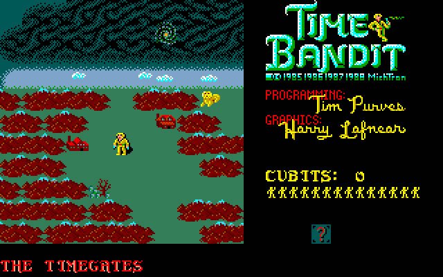 time-bandit screenshot for dos