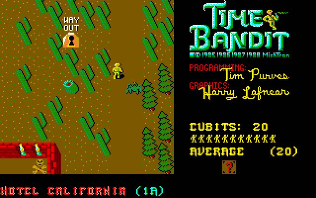 time-bandit screenshot for dos