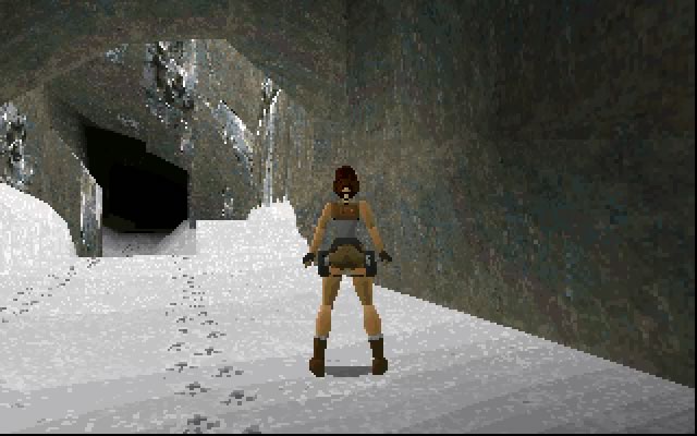 tomb-raider screenshot for dos