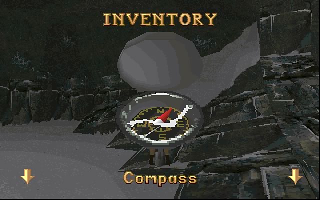 tomb-raider screenshot for dos