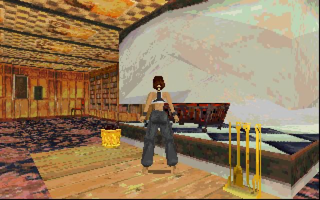 tomb-raider screenshot for dos