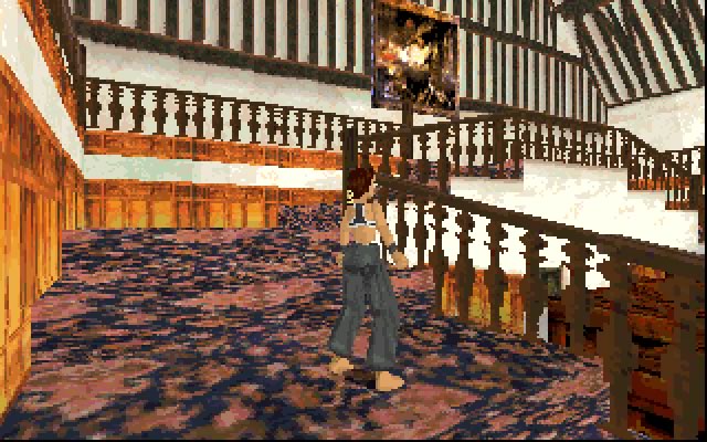 tomb-raider screenshot for dos