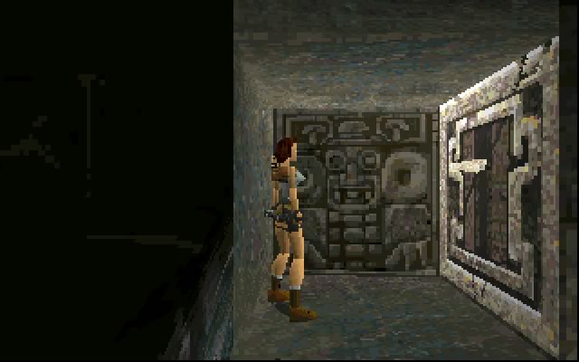 tomb-raider screenshot for dos