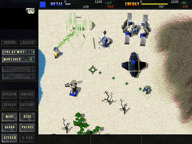 total-annihilation screenshot for winxp