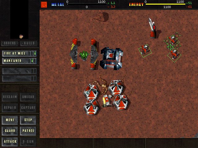 total-annihilation screenshot for winxp