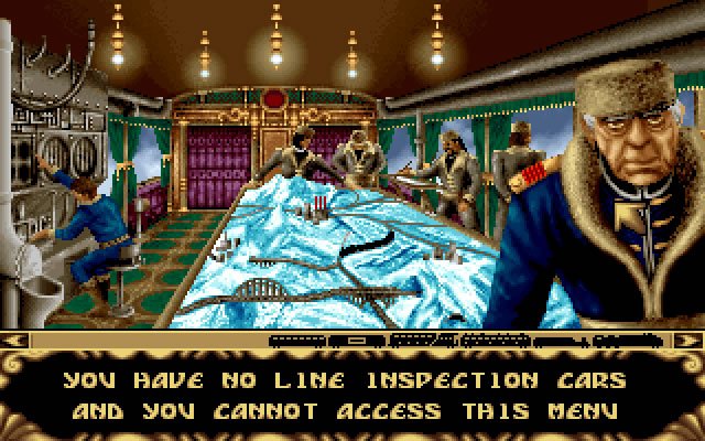 transarctica screenshot for dos