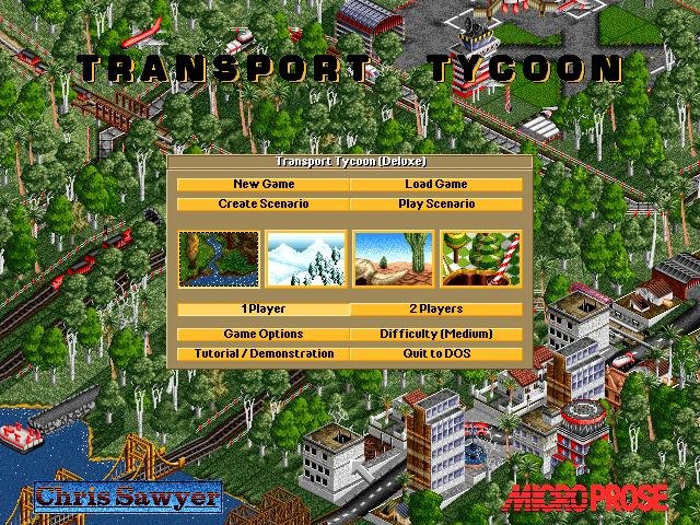 transport-tycoon-deluxe screenshot for dos