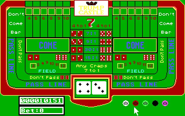 trump-castle-the-ultimate-casino-gambling-simulation screenshot for dos