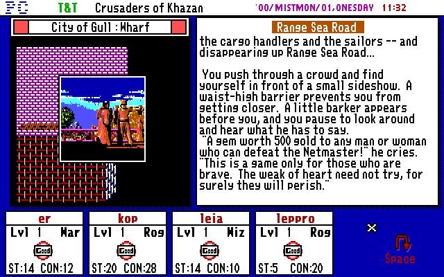 tunnels-amp-trolls-crusaders-of-khazan screenshot for dos