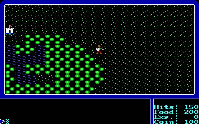 ultima-1-the-first-age-of-darkness screenshot for dos