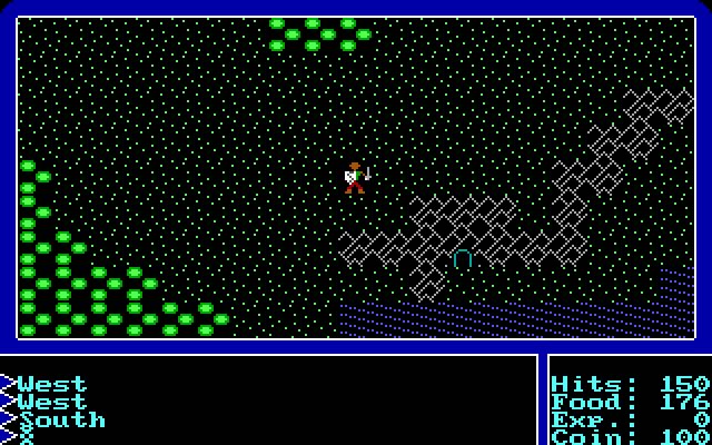 Ultima 1: The First Age of Darkness screenshot