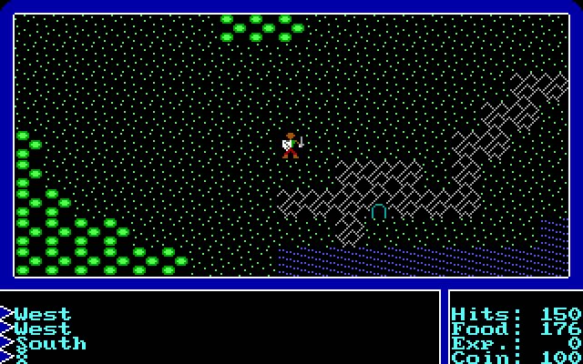 ultima-1-the-first-age-of-darkness screenshot for dos