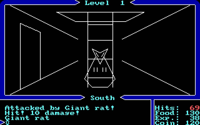 ultima-1-the-first-age-of-darkness screenshot for dos