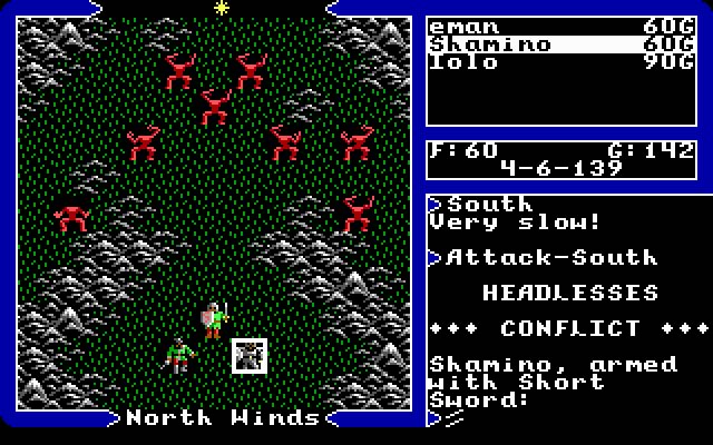 ultima-5-warriors-of-destiny screenshot for dos