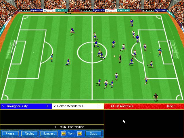 ultimate-soccer-manager-2 screenshot for dos