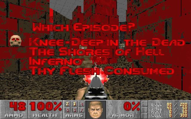 ultimate-doom screenshot for dos