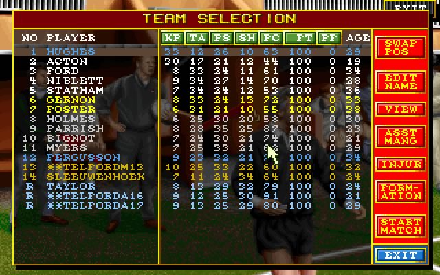 ultimate-soccer-manager screenshot for dos