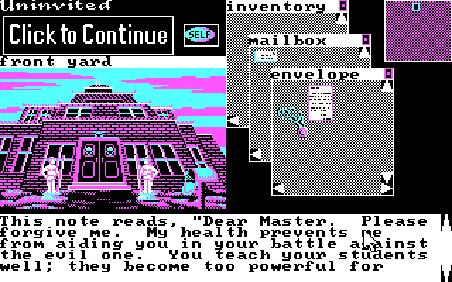 uninvited-walkthrough