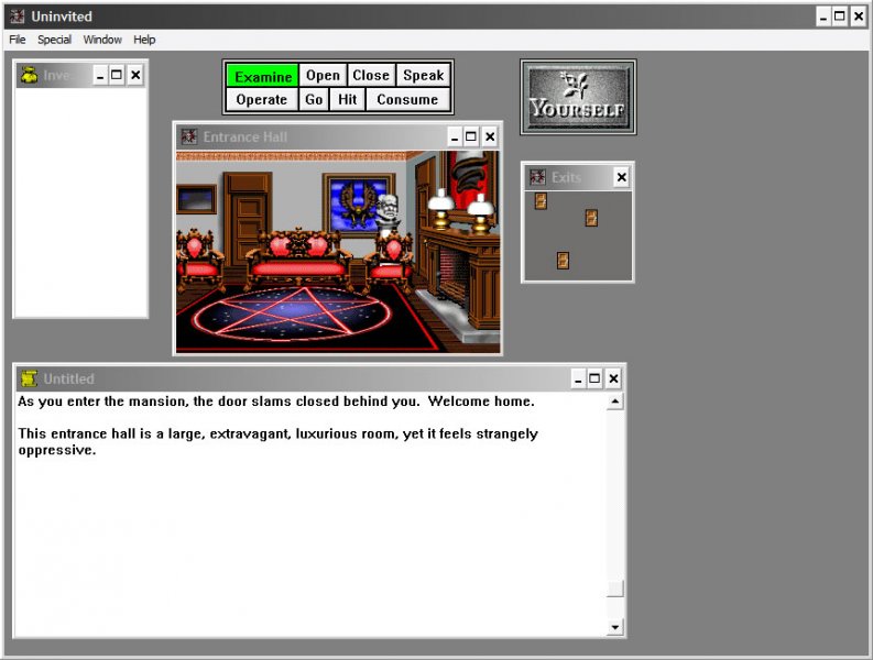 uninvited screenshot for win3x