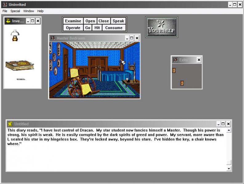 uninvited screenshot for win3x