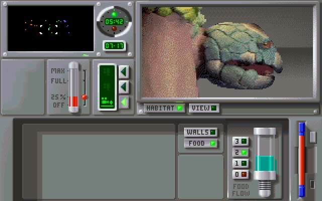 unnatural-selection screenshot for dos