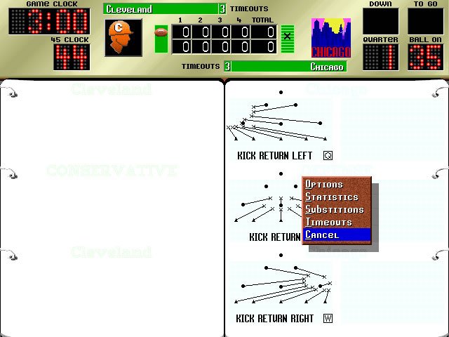 unnecessary-roughness screenshot for dos