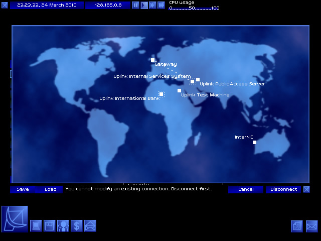 uplink-hacker-elite screenshot for winxp
