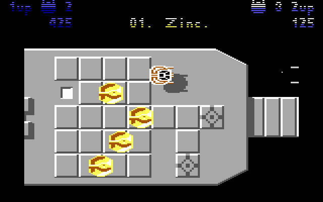 uridium screenshot for dos