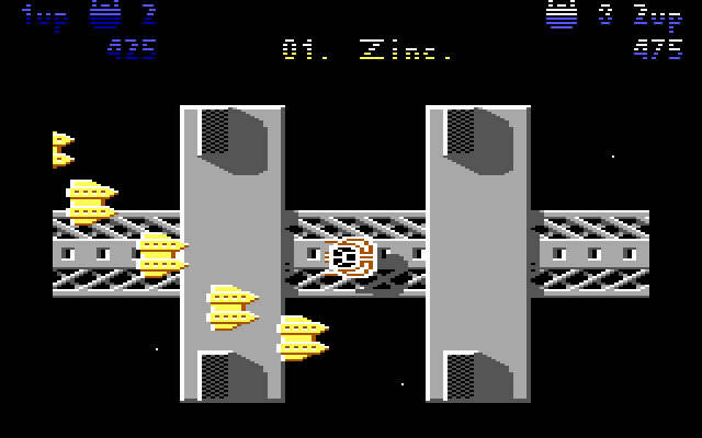 uridium screenshot for dos