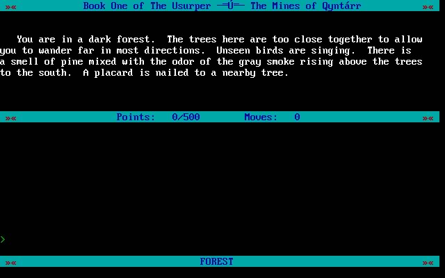 the-usurper screenshot for dos