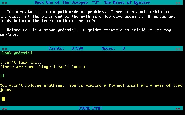 the-usurper screenshot for dos