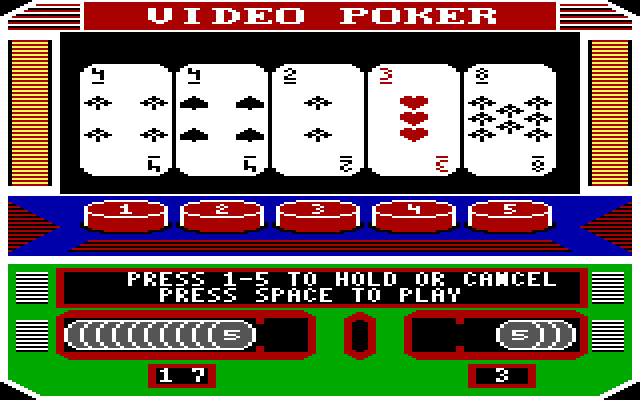 video-casino screenshot for dos