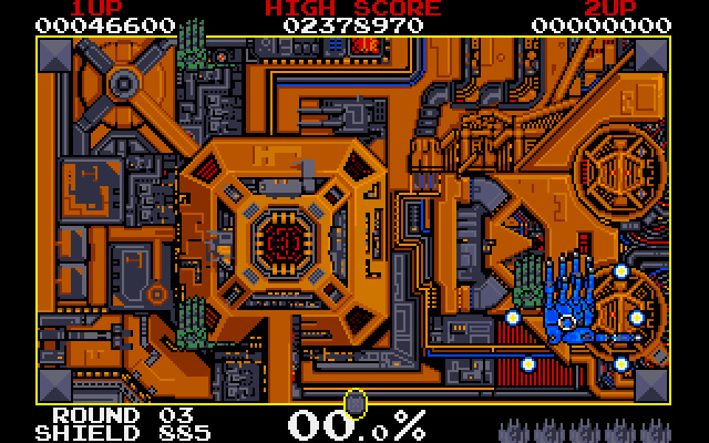 volfied screenshot for dos