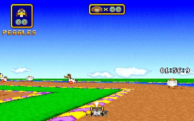 wacky-wheels screenshot for dos