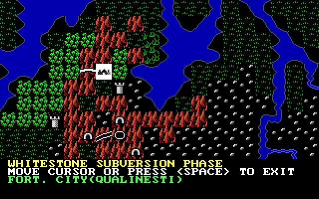 war-of-the-lance screenshot for dos