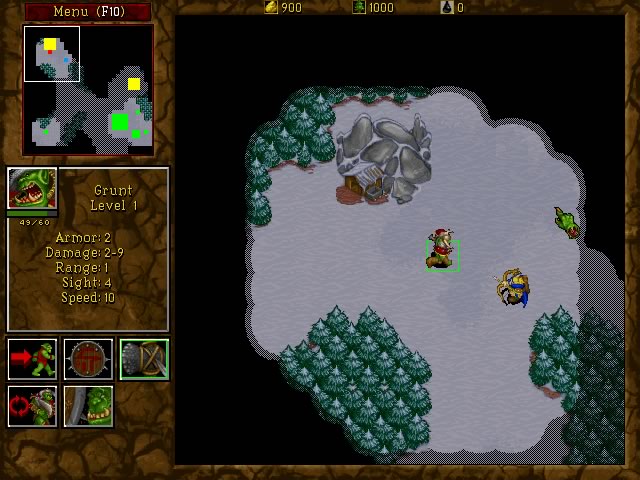 warcraft-2-tides-of-darkness screenshot for dos