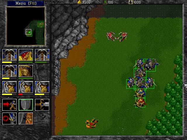 warcraft-2-tides-of-darkness screenshot for dos