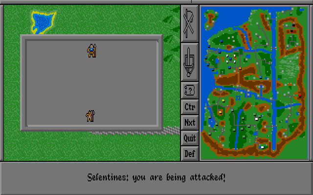 warlords screenshot for dos