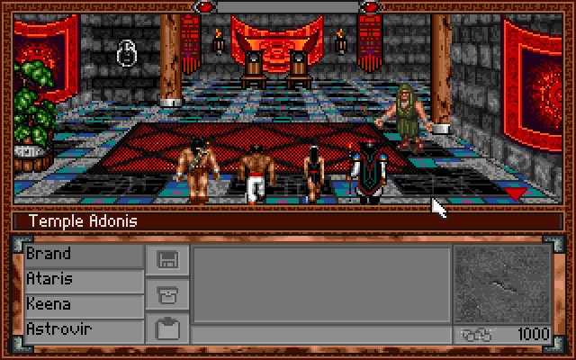 warriors-of-legend screenshot for dos