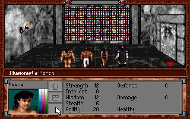 warriors-of-legend screenshot for dos