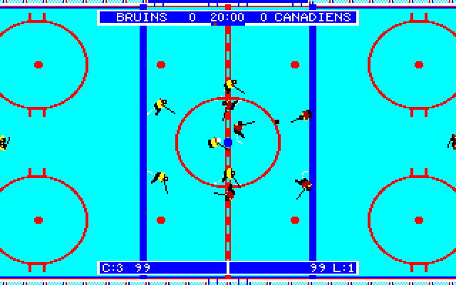 wayne-gretzky-hockey screenshot for dos