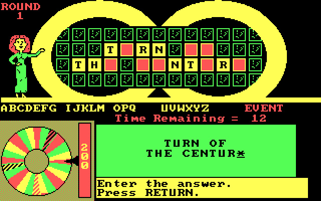 Wheel of fortune 1987 game 4