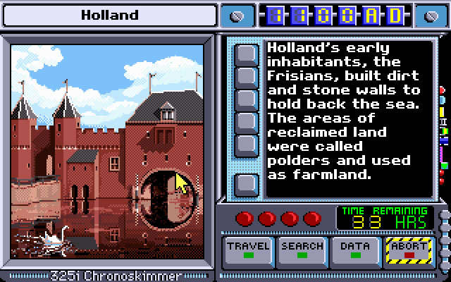 where-in-time-is-carmen-sandiego screenshot for dos