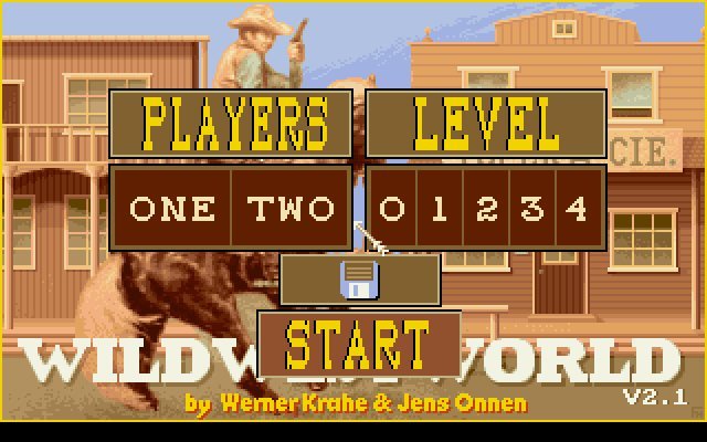 wild-west-world screenshot for dos