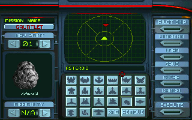 wing-commander-academy screenshot for dos