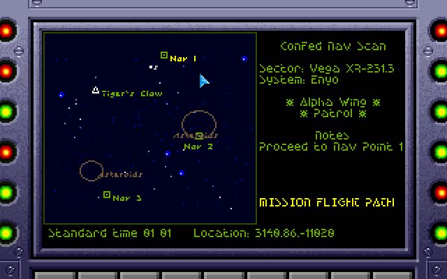 wing-commander screenshot for dos