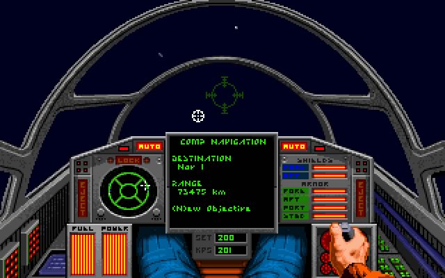 wing-commander-2-vengeance-of-the-kilrathi screenshot for dos