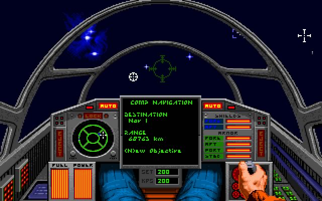 wing-commander-2-vengeance-of-the-kilrathi screenshot for dos