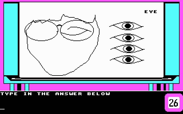 win-lose-or-draw screenshot for dos